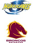 Hurricanes & Broncos logos