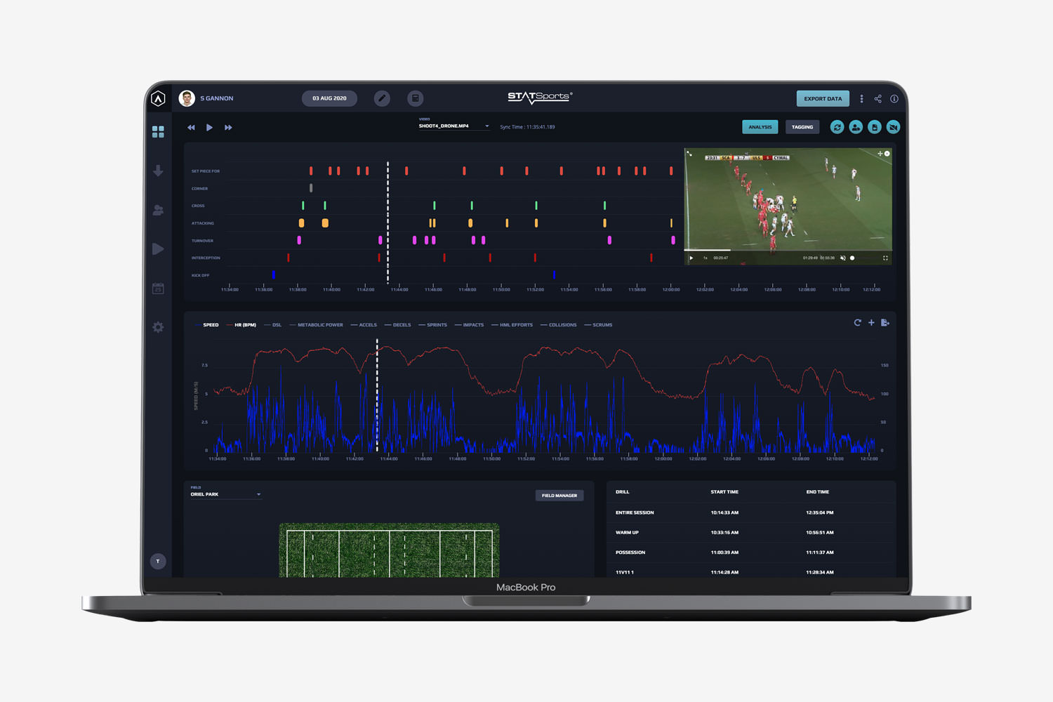 Rugby Video Manager