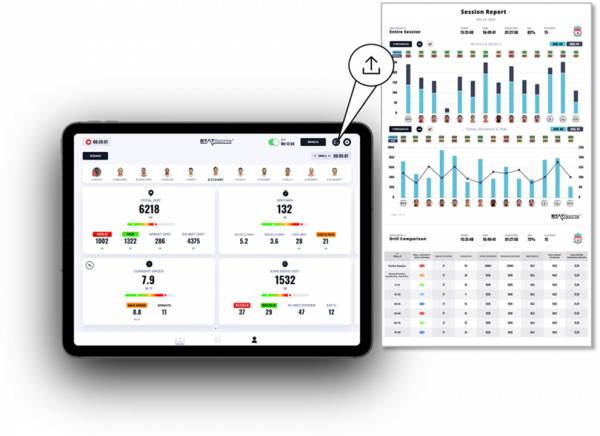 Athlete performance monitoring